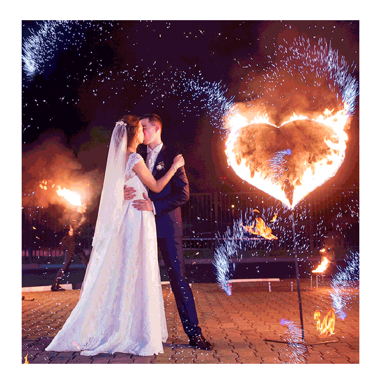 Организация пиротехнического шоу на свадьбу  Покровск | pokrovsk.salutsklad.ru