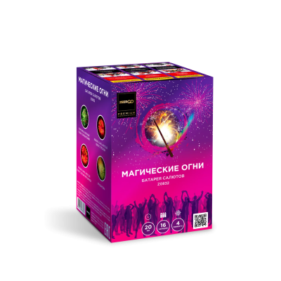 Магические огни Батарея салютов купить в Покровске | pokrovsk.salutsklad.ru