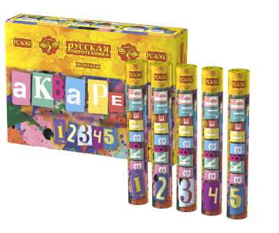 Акварель Фонтан пиротехнический купить в Покровске | pokrovsk.salutsklad.ru