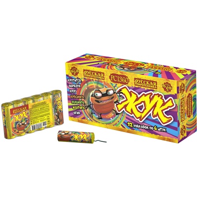 Жук Наземный фейерверк купить в Покровске | pokrovsk.salutsklad.ru