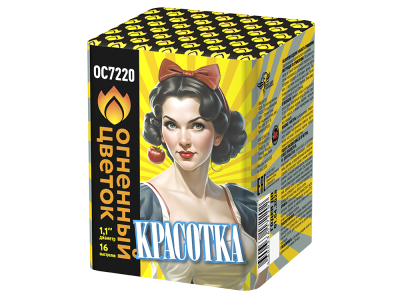 Красотка Батарея салютов купить в Покровске | pokrovsk.salutsklad.ru