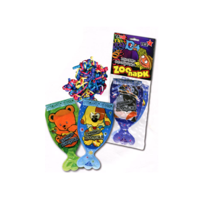 Зоопарк ТСЗ Надувная хлопушка купить в Покровске | pokrovsk.salutsklad.ru