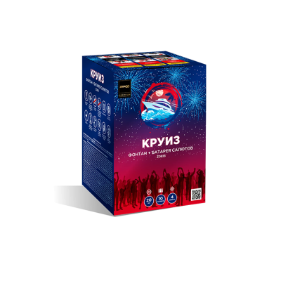 Круиз Фонтан фейерверк купить в Покровске | pokrovsk.salutsklad.ru
