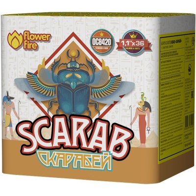 Скарабей Фейерверк купить в Покровске | pokrovsk.salutsklad.ru
