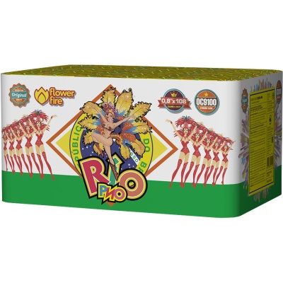 Рио S Батарея салютов купить в Покровске | pokrovsk.salutsklad.ru