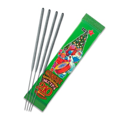 210 мм. Экстра Бенгальские огни купить в Покровске | pokrovsk.salutsklad.ru